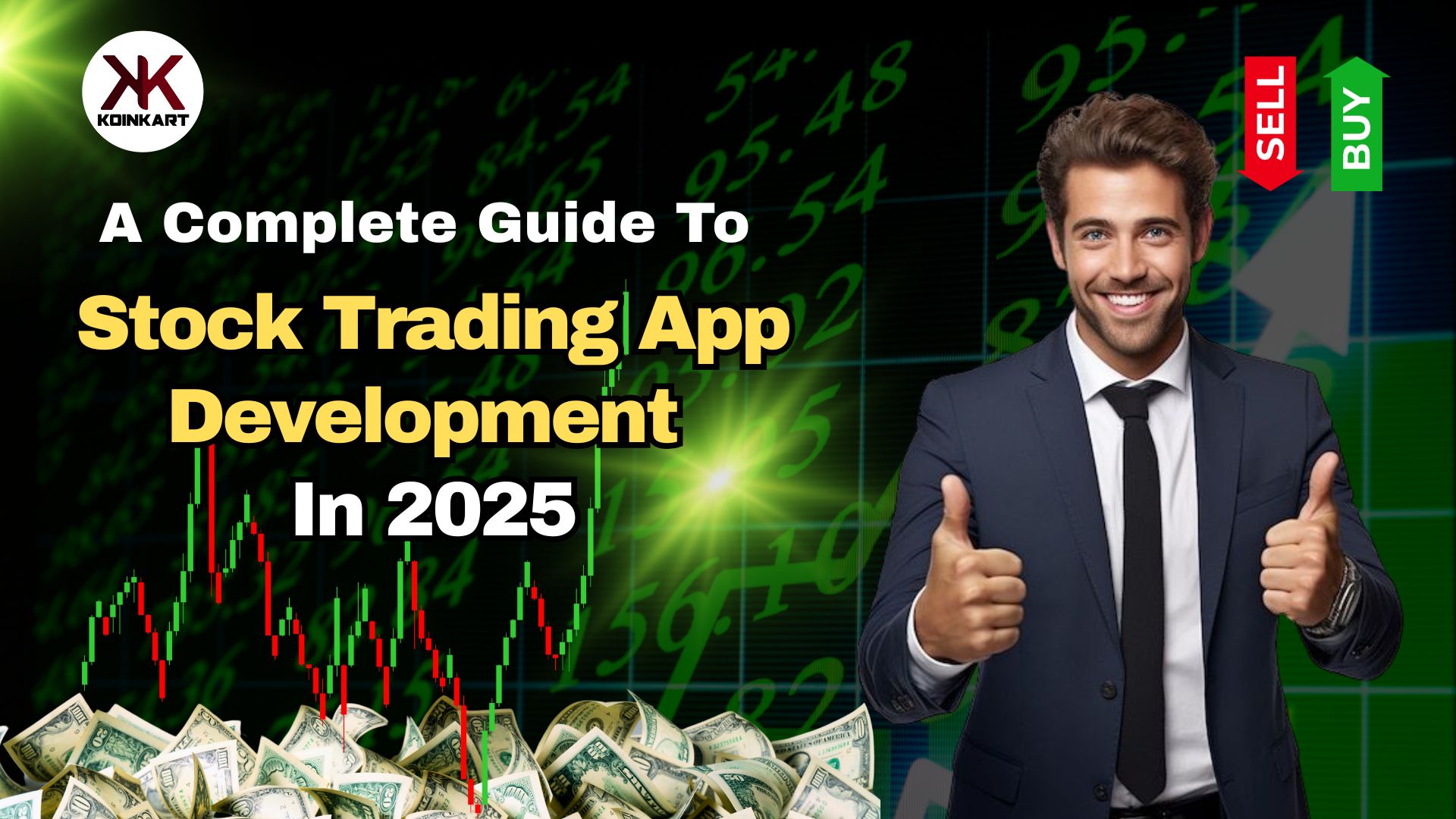 Stock trading app development.