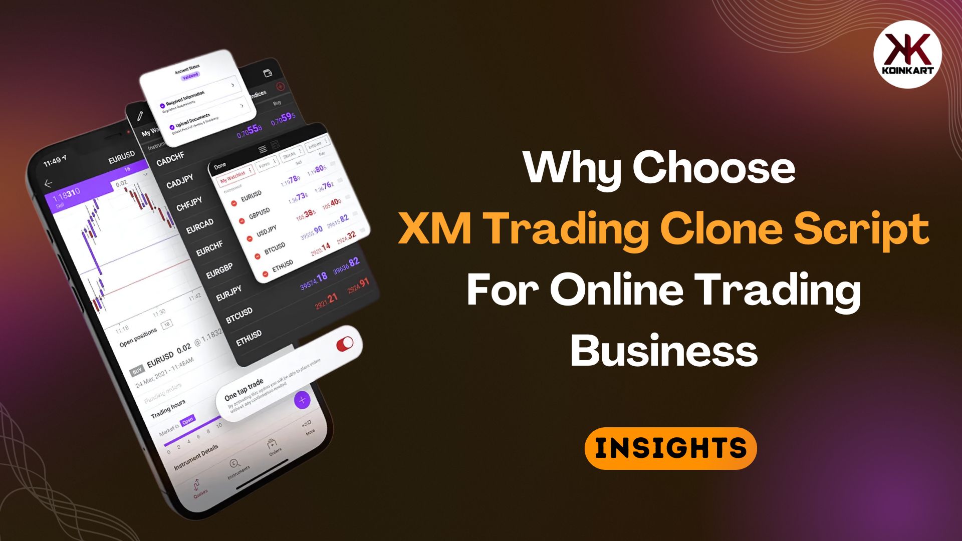 XM Trading Clone Script