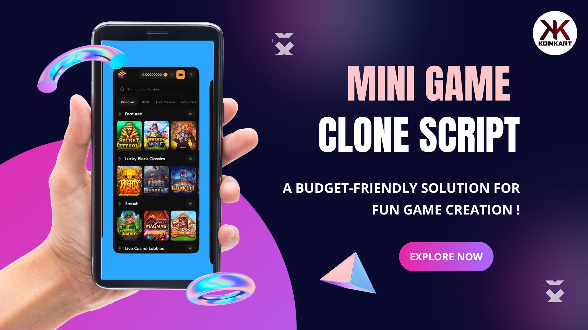 Mini game clone script